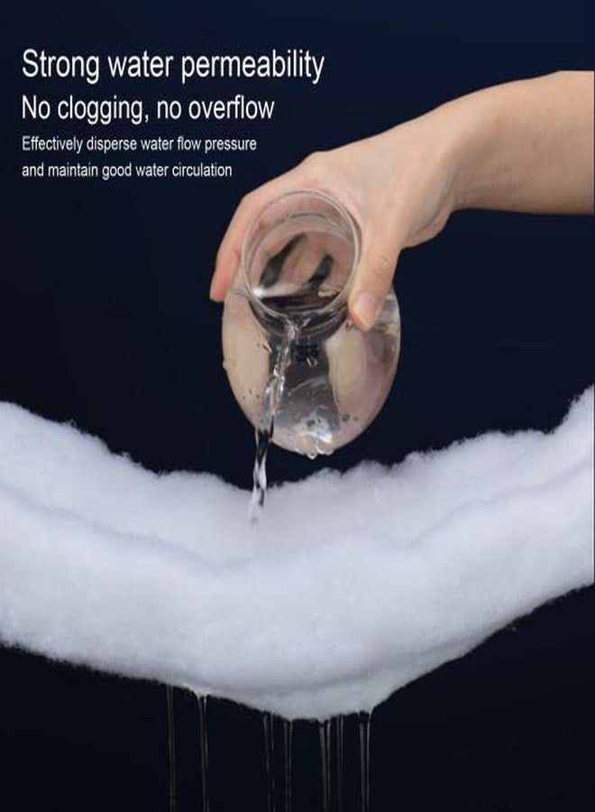 VAYINATO® 6 in 1 Biochemical Filter Cotton White Sponge for Aquarium Top Filter Media, Sump & Aquatic Fish Tank Water Cleaning by Petzlifeworld - Image 4